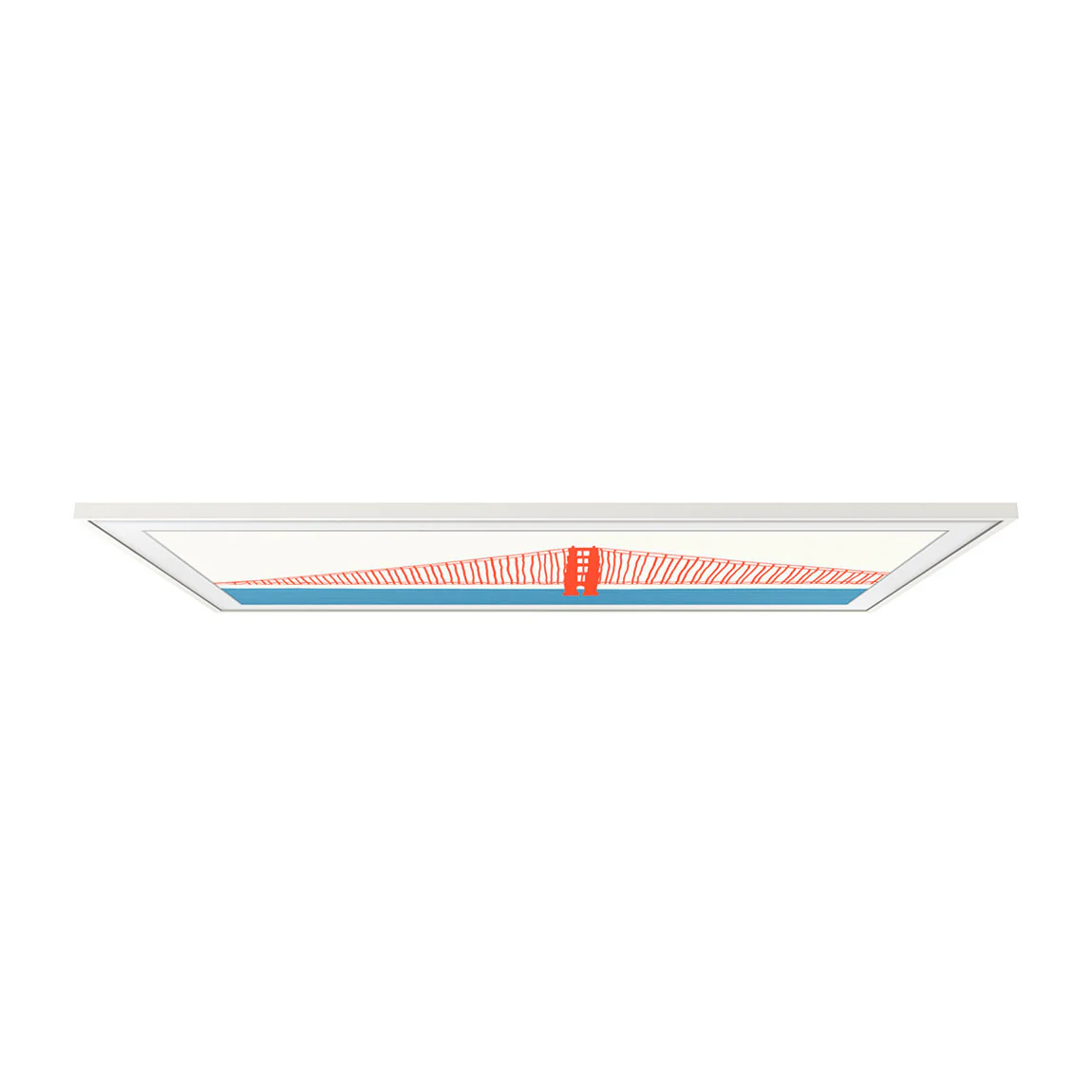 Samsung 50" Customizable Frame Modern Type Bezel / White - Image 3