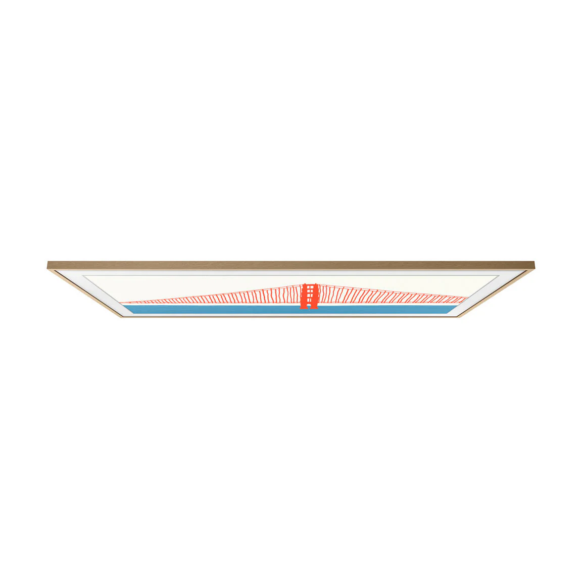 Samsung 75" The Frame Customizable Bezel / Teak - Image 3
