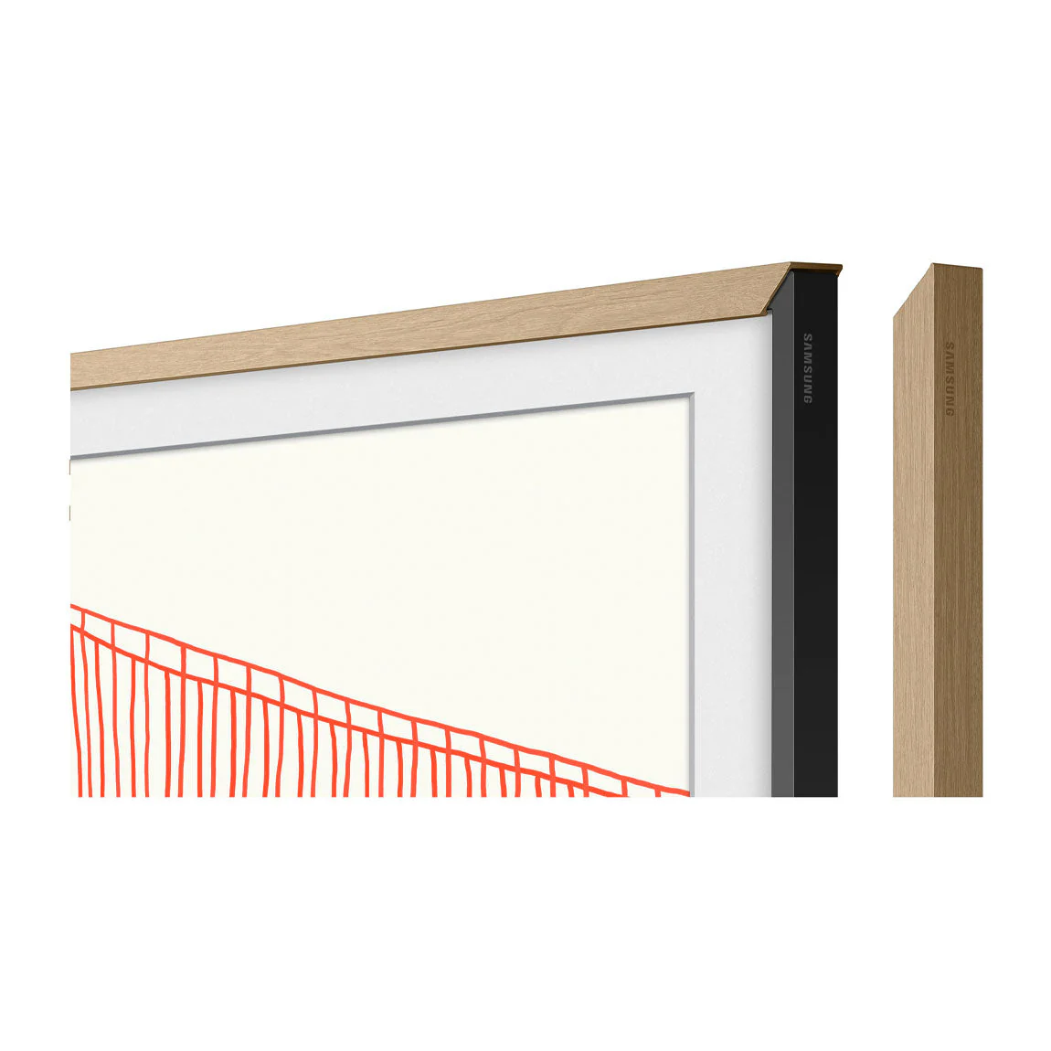 Samsung 75" The Frame Customizable Bezel / Teak - Image 6